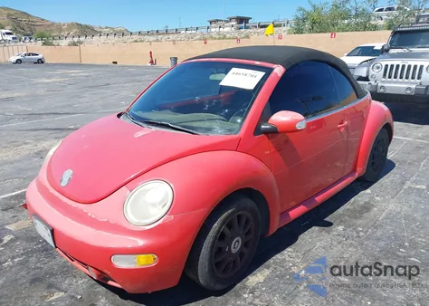 2003 Volkswagen New Beetle Gls z USA, uszkodzony, nr VIN 3VWCK21YX3M332131